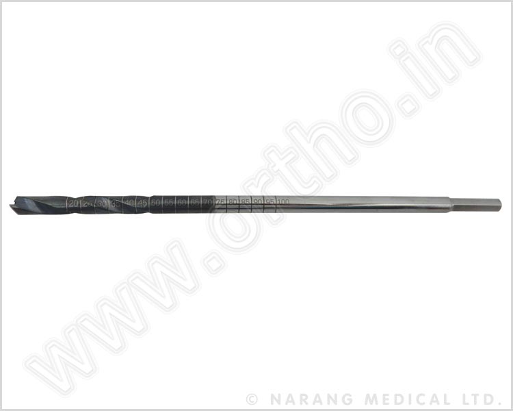600.08-7 - Cannulated Tibial Reamer, Dia.7.0mm