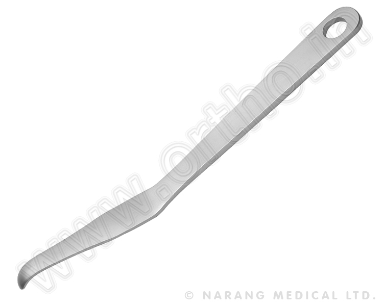 Hohmann Retractor 24mm Wide, with Long wide Tip, Length 240mm