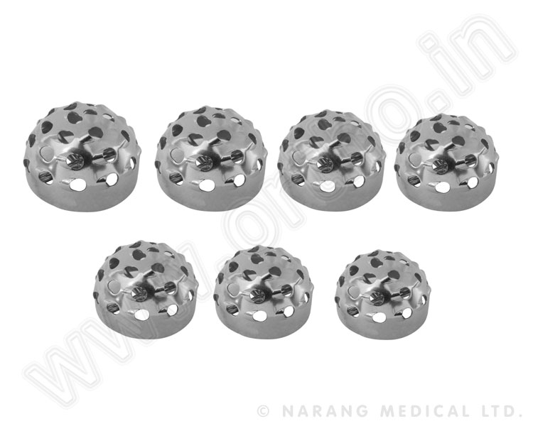 Acetabular Cup Reamers for 32mm Dia (Set of 7 Pcs)