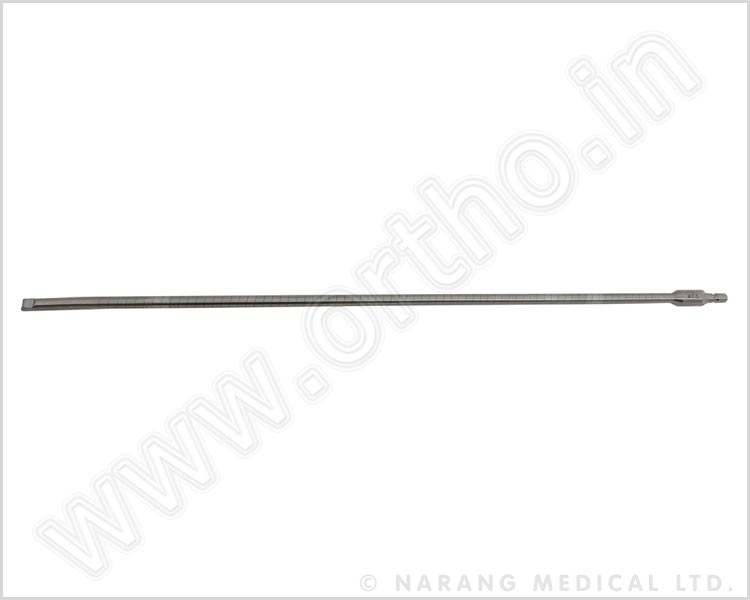 Q.507.01 - Flexible Reamer Shaft, SS (for Reamer Head Upto 13mm)