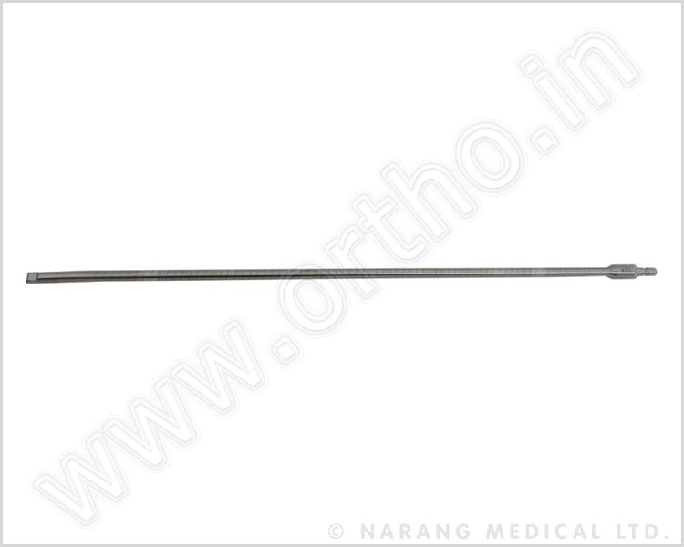 Q.507.02 - Flexible Reamer Shaft, SS (for Reamer Head 13.5 to 15mm)