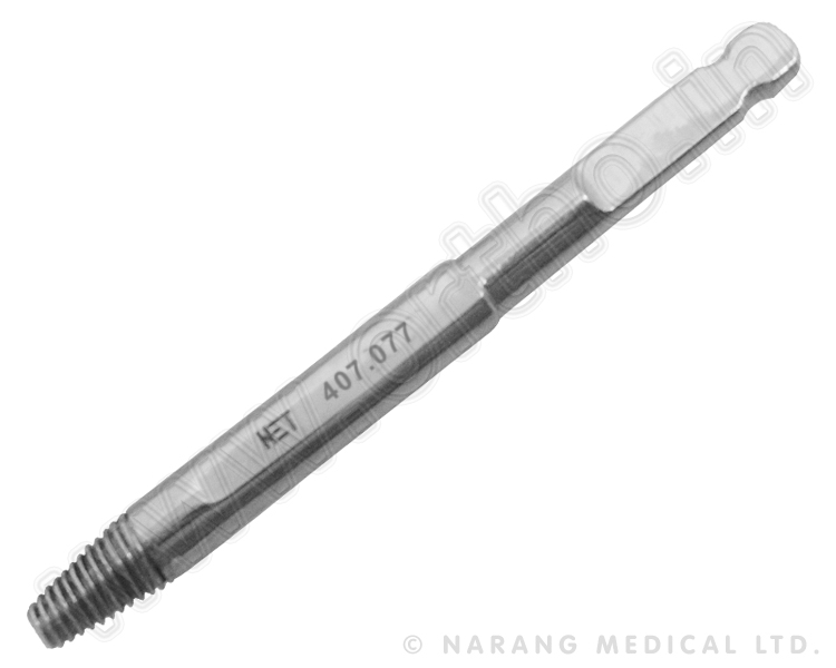 Conical Extraction Screws (Left Hand Thread) For 2.7 mm and 3.5 mm Cortex, 3.5 mm Cannulated, 4.0 mm Cancellous Bone Screws, and 3.9 mm Locking Bolts