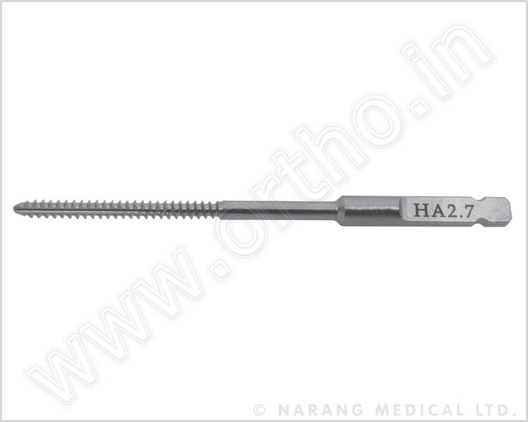 Q.301.04 - Tap Cortical 2.7mm (HA2.7mm)