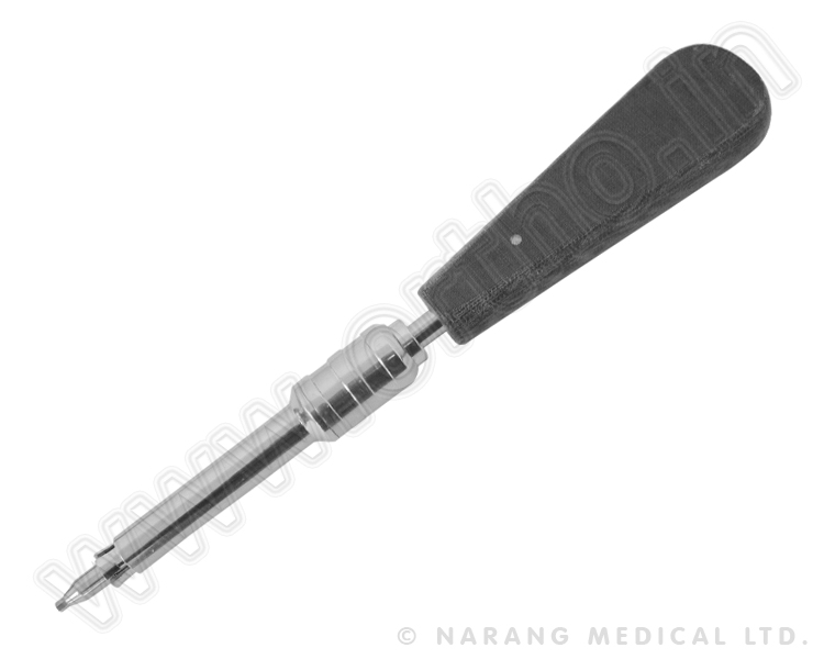 Hexagonal Screw Driver with Screw Holding Sleeve, 2.5mm Tip (Excel)