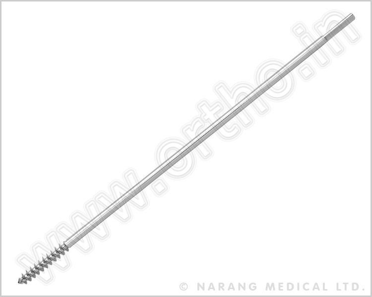 Cancellous Front Threaded Pin Ø 6.5mm, SS