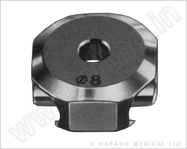 Fixing Element 8mm Hole with Untapped Central Bore