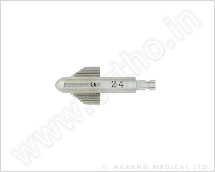 Tibia Reamer A for Size: 2-4
