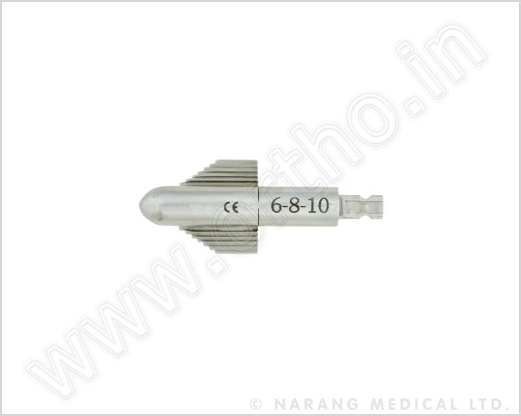 Tibia Reamer B for Size: 6-8-10