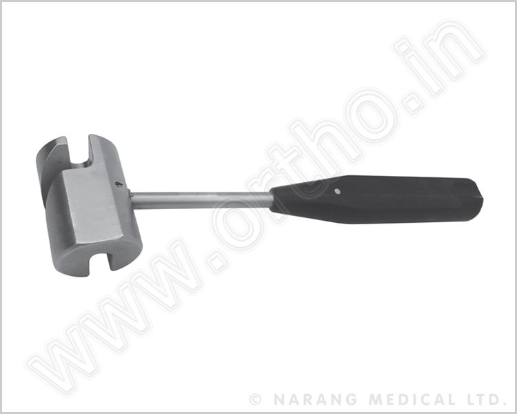 Q.076.41 - Slotted Hammer 400g, Can be mounted