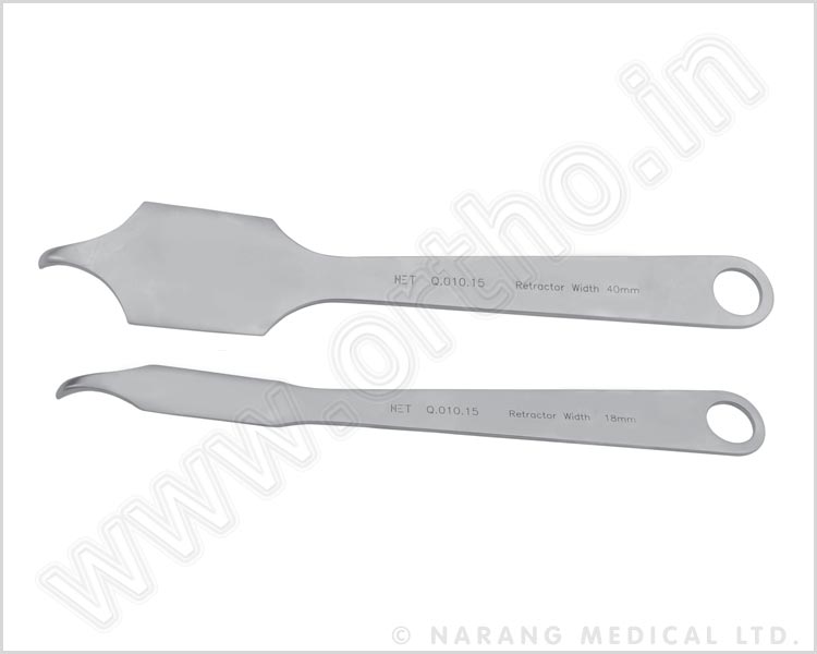 Q.010.15 - Retractor Width 18mm & 40mm