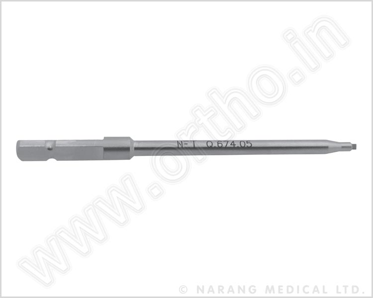 Square Screwdriver Shaft 1.5