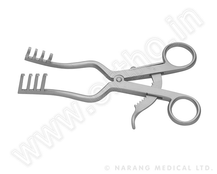 Mini Self Retaining Retractor for Metacarpals, SS