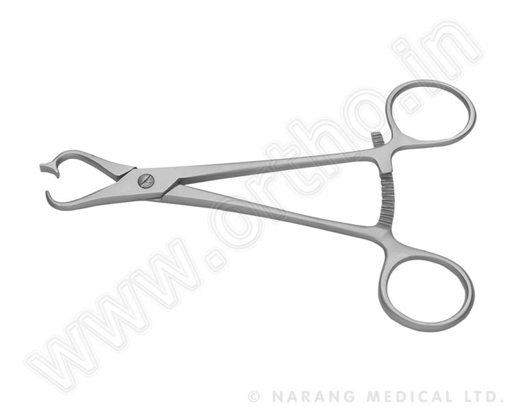 Mini Plate & Bone Holding Forceps, SS