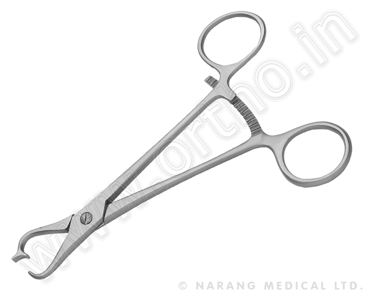 Mini Plate & Bone Holding Forceps, SS